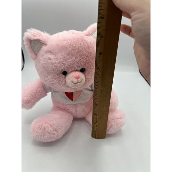 Hallmark My Whole Heart Kitty Cat Plush Soft Cuddly Valentines Toy - Picture 8 of 8